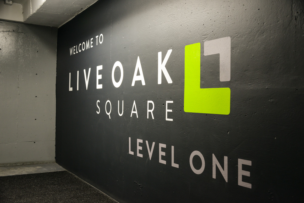 Live Oak Office Sign